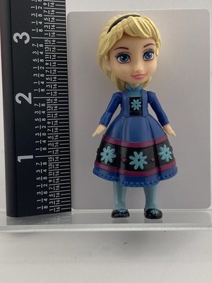 Disney Frozen mini doll Elsa ELSA DARK BLUE DRESS | eBay