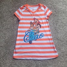 Disney Store Girls 4 Night Gown Sleep Shirt Luca Alberto Giulia Ciao Vespa