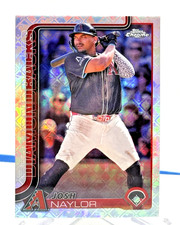 Josh Naylor 2025 Topps Chrome #15 LOGOFRACTOR sp Diamondbacks