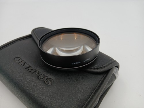 Olympus IS/Lens A-Life-Size Macro. Converter 49mm thread + case - Picture 4 of 6