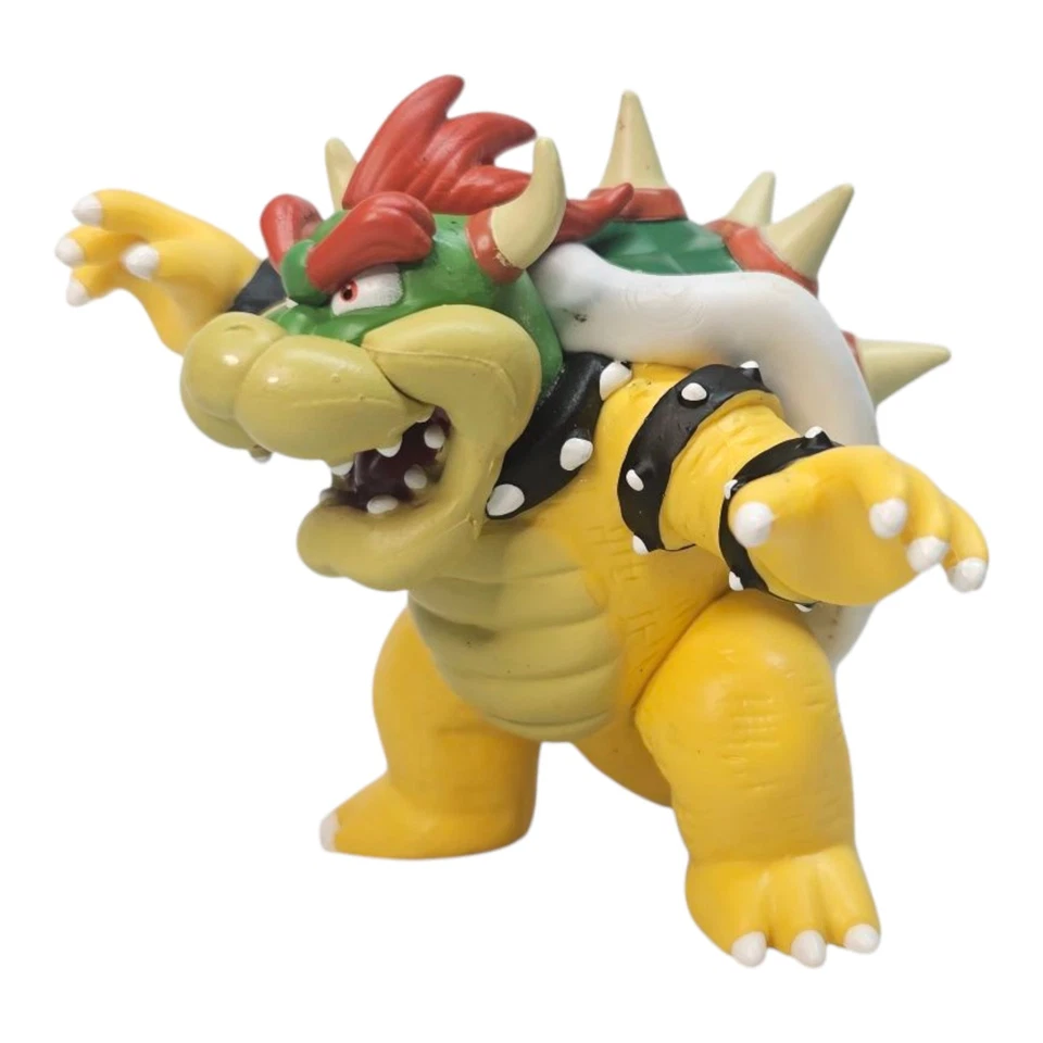 Figuras de acción de juguete de 4 pulgadas Super Mario Bros Brothers Bowser King Koopa Foto 3 de 4