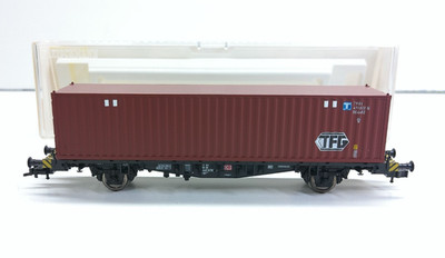 Fleischmann H0 5234 K Containertragwagen ''TFG'' - DB - in OVP # 12693