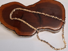 17 inch 925 Sterling Silver Rose Gold Effect Chain Necklace Jewellery (Ref 325)