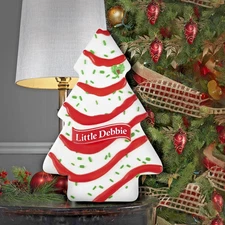 Christmas LED Blow Mold Decor Little Debbie Snack Cake Tree SHIP NOW FAST