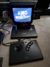 King of the Monsters 2 Neo Geo AES SNK Complete Tested and Working with Manual