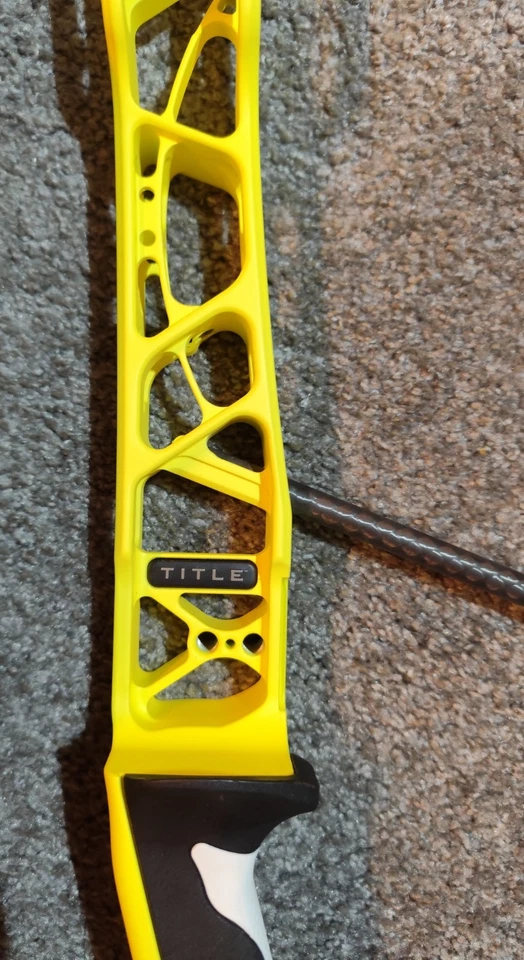 Compoundbogen Mathews Archery Title 38 G2 RH Yellow #50 28" 70% - Bild 2 von 4