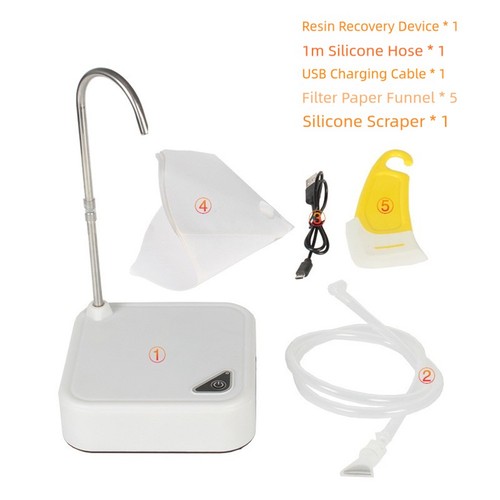 For 3D Printer Resin Filter Strainer and Electric Resin Recycling Tool Kit - Zdjęcie 10 z 12