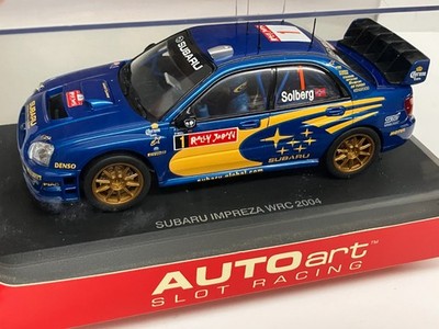 1:24 AUTOart Slot Racing - SUBARU IMPREZA WRC 2004 #1 Rally Japan