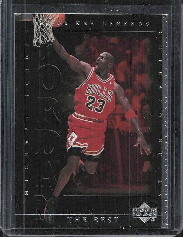 1999-00 Upper Deck NBA Legends - The Best Michael Jordan #82