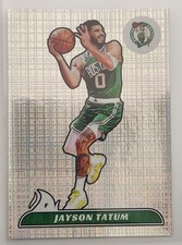 Jayson Tatum 123 Holo Foil Sticker 2024-25 Panini NBA Sticker & Card Collection