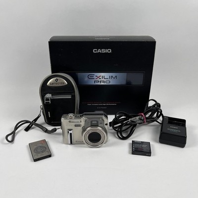 Casio Exilim Pro EX-P600 silber 6,0-MP-Digitalkamera Komplettset OVP