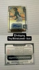 Topps 2017 Bowman Chrome Trey Michalczewski Autograph #BCAP-TM White Sox