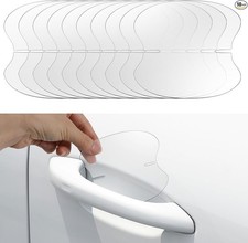 10PCS Car Door Handle Protector, TPU Car Door Sticker Universal Anti-Scratch Gua