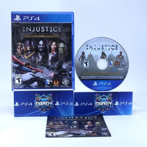 Injustice: Gods Among Us Ultimate Edition PS4 CIB W/ Manual - PlayStation 4