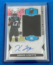 Xavier Legette 2024 Panini Certified Football  RPA Freshman Fabric Mirror 96/299