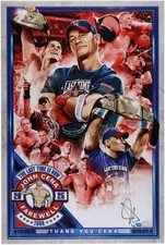 Autographed John Cena Card Fanatics Authentic COA Item#14374992