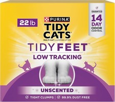 Purina Tidy Cats Tidy Feet Clumping Low Tracking Cat Litter with Odor Control 