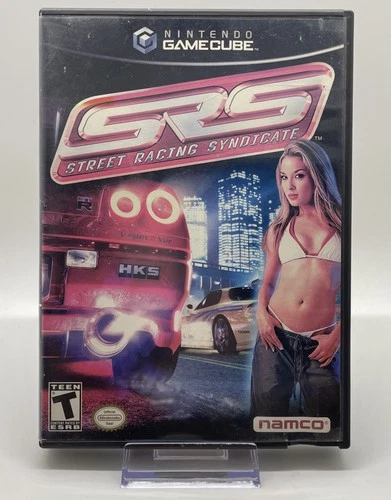 SRS: Street Racing Syndicate (Nintendo GameCube, 2004) Complete With Manual