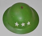 Antique Old US WW1 Military Army Helmet Hat with Chin Strap