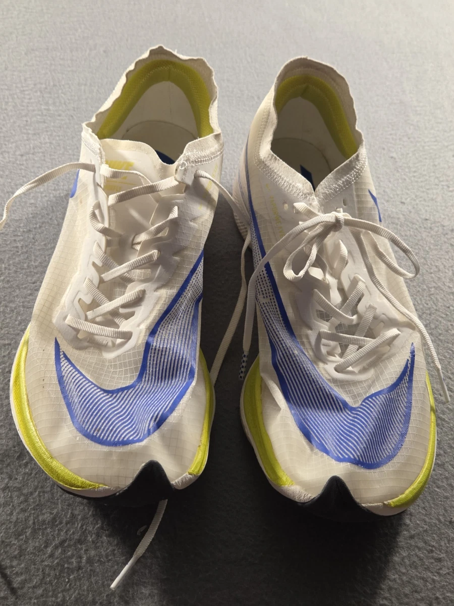 Nike ZoomX VaporFly NEXT% Ekiden White Racer Blue for Sale