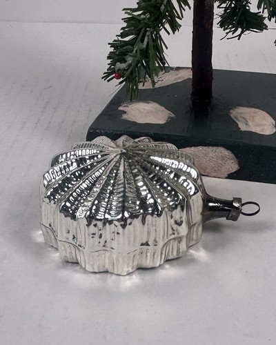 1525/25 1x alter Christbaumschmuck Weihnachtsschmuck Reflexkugel - Bild 4 von 6