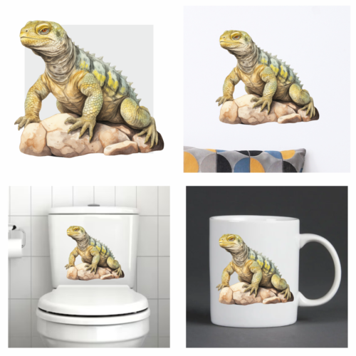 Reptil Aufkleber Tasse Laptop WC Decal Peel & Stick Wandbild Auto Dekor Grafik - Bild 9 von 28