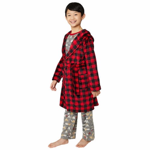 Eddie Bauer Youth Boys 3-piece Pajamas Set - Picture 2 of 12
