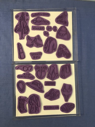 Rubber Stamp Sets Unmounted Bundle x 8 - Picture 3 of 10