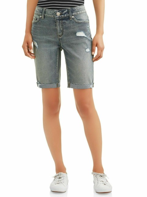 time and tru jean shorts