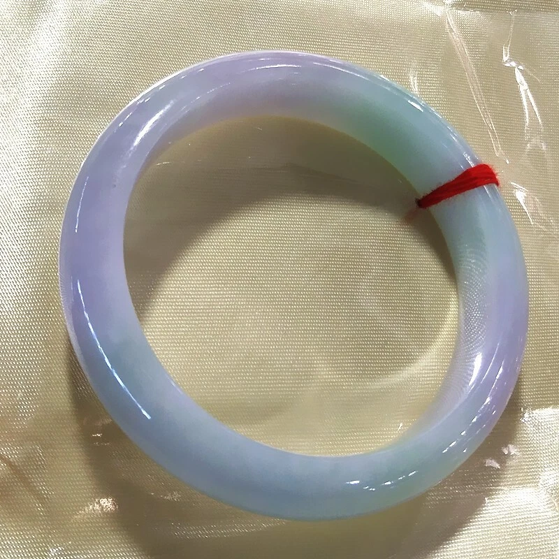 Certified Natural ice Lavender&Green Myanmar Jade jadeite Bracelets Bangle-- Certified Natural ice Lavender&Green Myanmar Jade jadeite Bracelets Bangle--