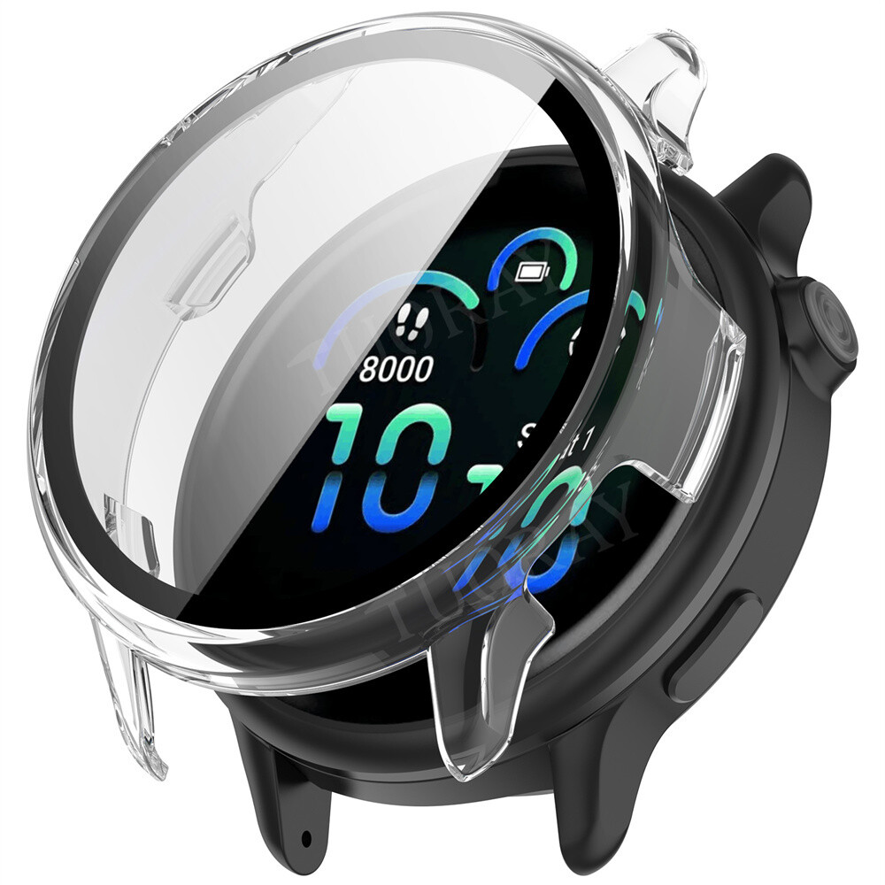 EMagTech 2 Custodie Protettive Trasparenti In TPU Per Garmin Fenix 6 / Fenix 6 Pro, Antiurto E Antigraffio