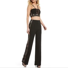 Free People Crop top and Pant 2 pc Set size 6