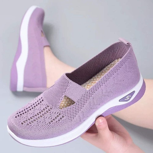 2023 Summer New Comfort Casual Women's Shoes Fashion Soft Sole Breathable Hollow