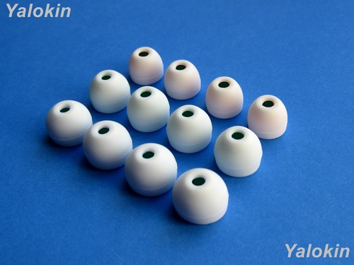 12pcs S/M/L White Hybrid Replacement Eartips buds for Sony XBA, MDR, DR Series - Picture 4 of 7