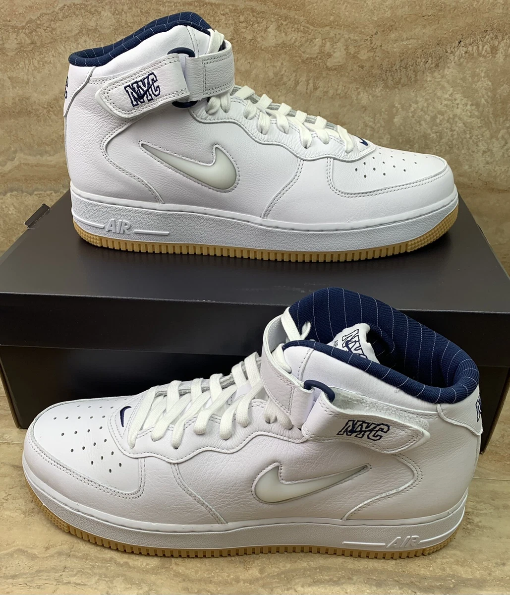 Air Force 1 Mid Jewel QS 'NYC - Yankees