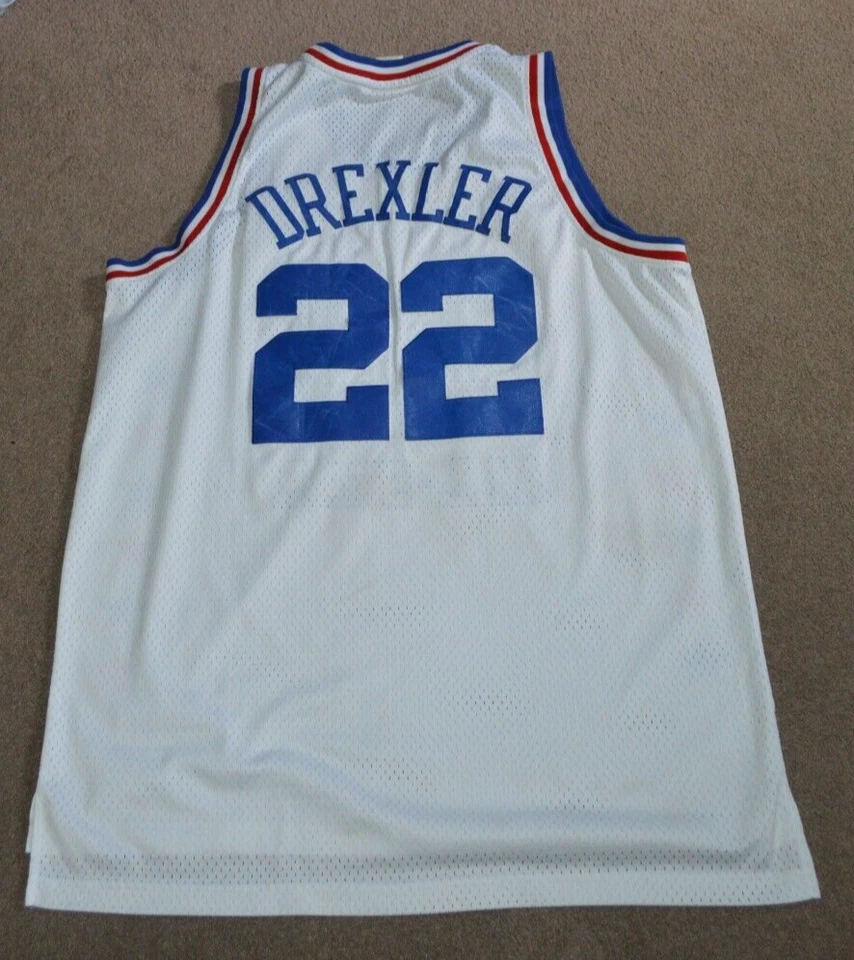 Camiseta deportiva Clyde Drexler 1986 NBA All Star Game Adidas HWC Throwback Swingman XL Foto 3 de 4