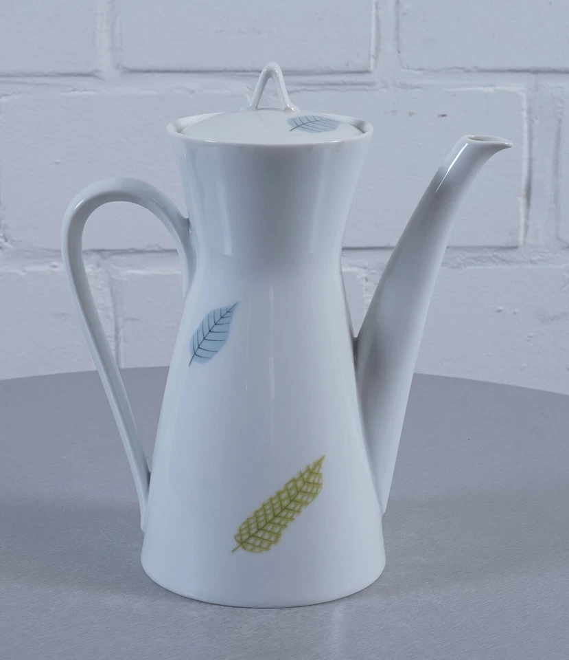 Cafetera de porcelana Rosenthal forma 1 L 2000 decoración Hidepark vintage Foto 2 de 4