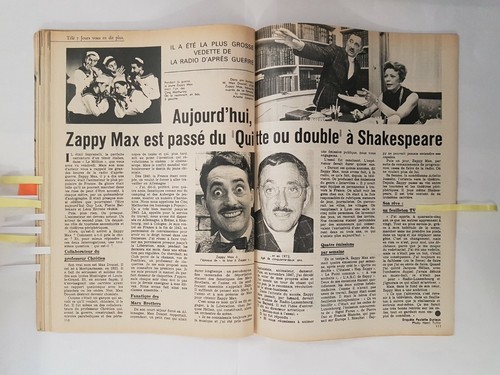 TELE 7 JOURS N°673 17/03/73 LE LURON CAUSSIMON JAMET COSTA-GAVRAS S.EGGAR ZAPPY - Picture 12 of 12