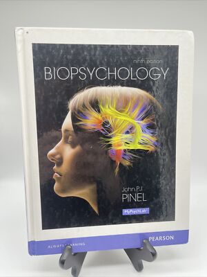 Biopsychology 9th Edition by John P. J. Pinel (2013, Hardcover)