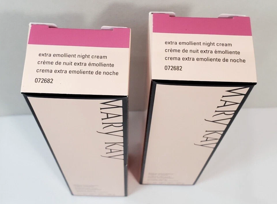 2 Mary Kay Extra Emollient Night Cream NEW FULL SIZE FREE SHIPPING! 2 Boxes - Image 2 of 4
