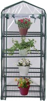 Portable Garden 4 Shelves Transparent Seedlings Flower Greenhouse Green House Portable Garden 4 Shelves Transparent Seedlings Flower Greenhouse Green House