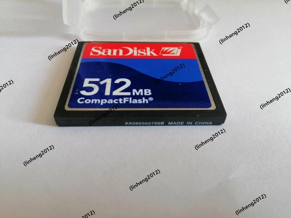 Sandisk 512MB compact flash cards cf card 512MB SDCFJ/SDCFB - image 2 of 2