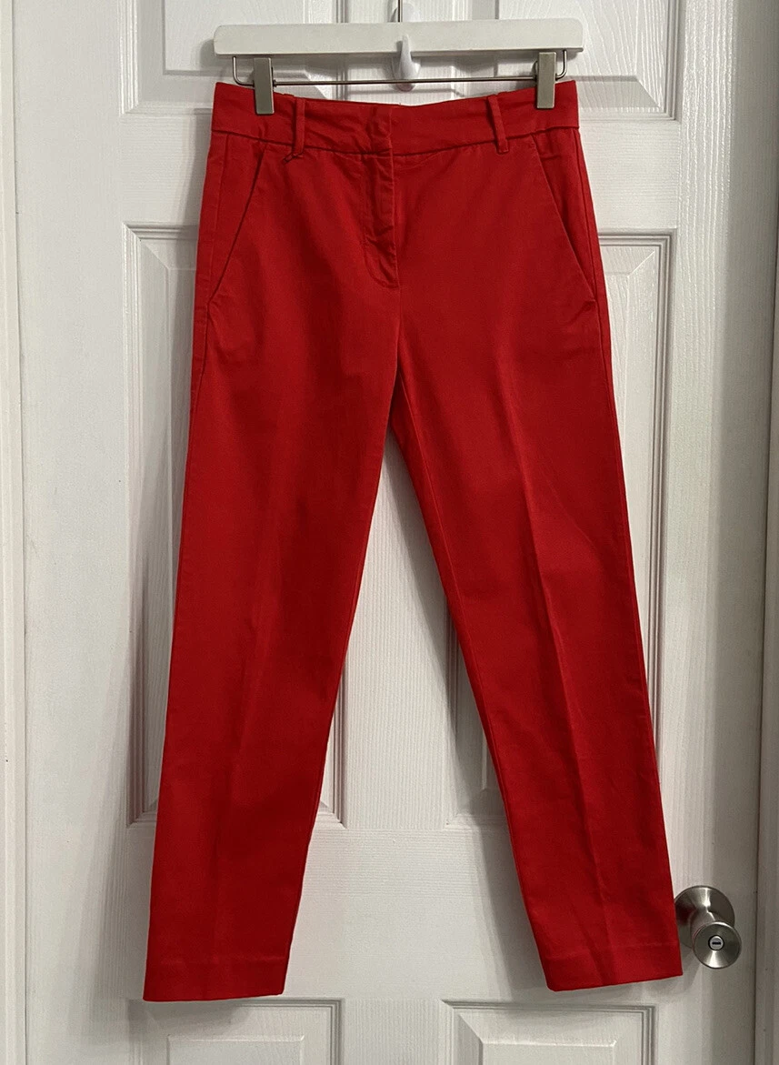 Dressy red cheap pants