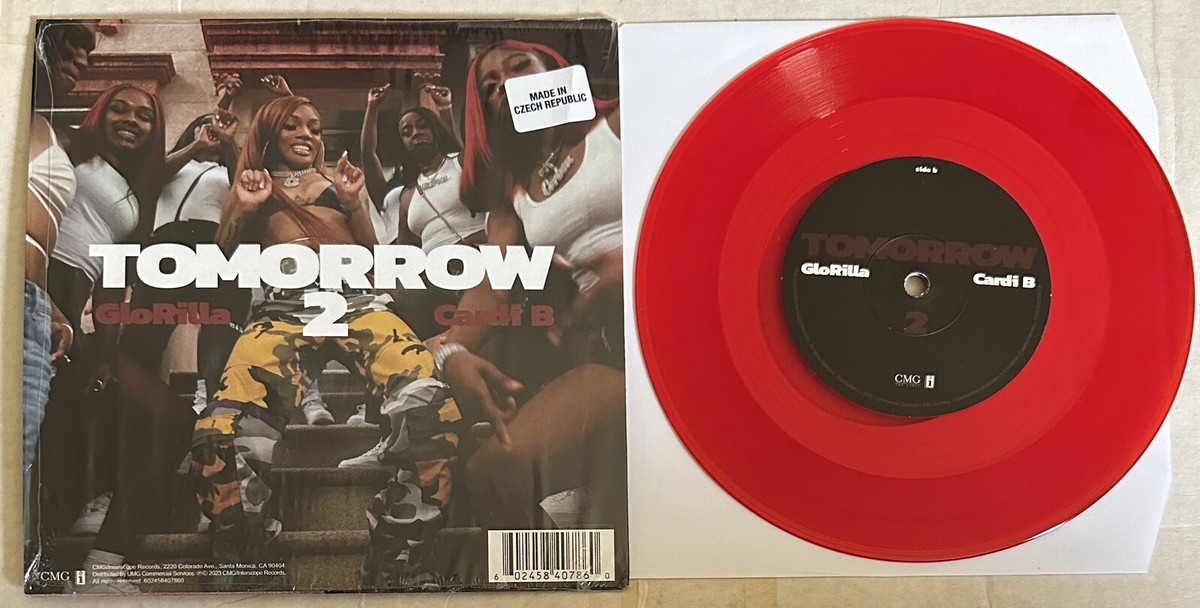 洋楽 Glorilla Lick Or Sum Cardi B Tomorrow 2 Glorilla Lick Or Sum/Tomorrow 2 Feat. Cardi B Red 45 7