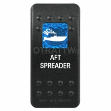 OTRATTW Carling Technologies Contura II Rocker only, AFT SPREADER, BLUE LENS