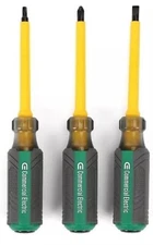 Commercial Electric Insulated Screwdrivers 3 Piece