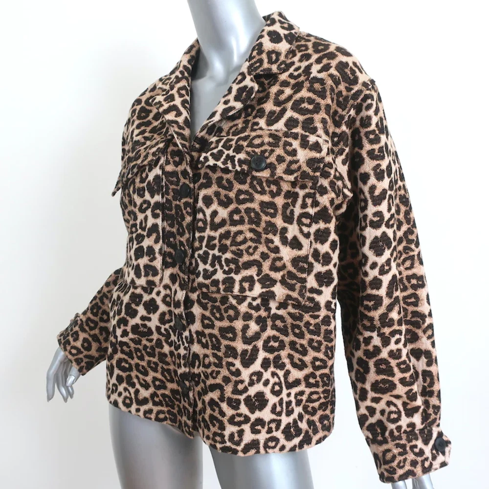 Anine bing shop leopard jacket