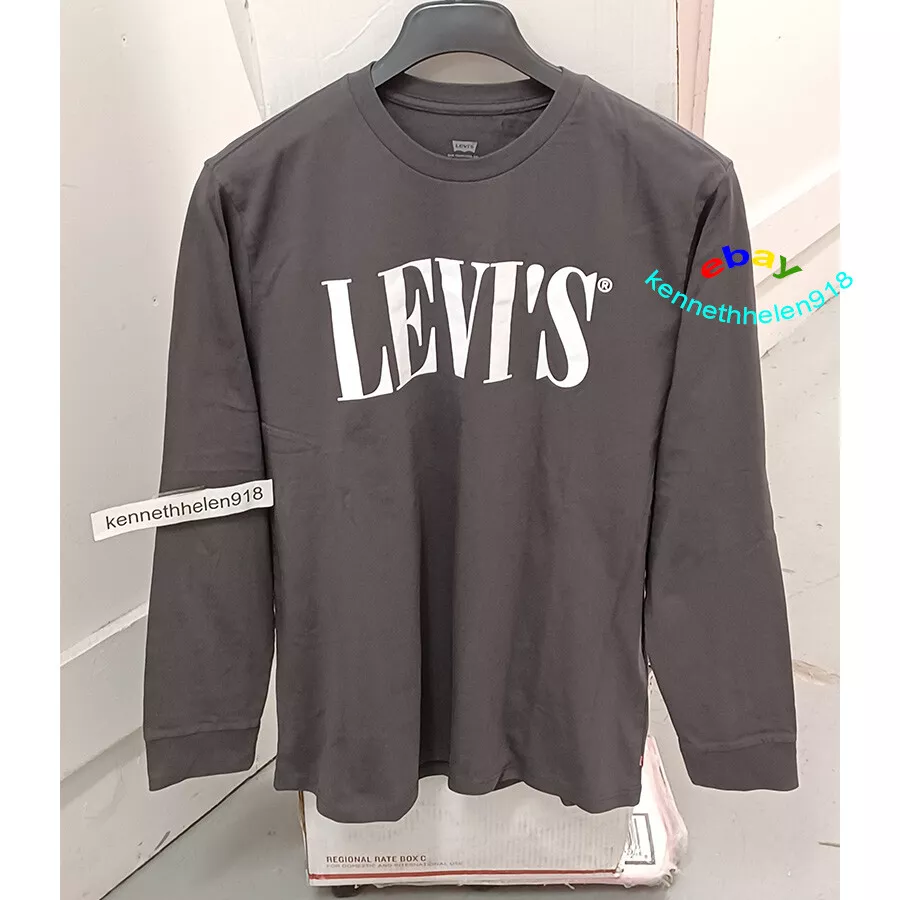 Grey levis t shirt cheap mens