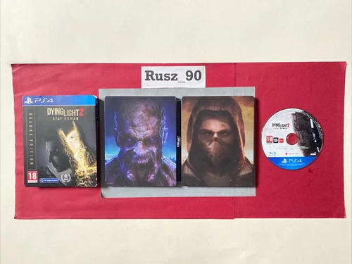 Dying Light 2 Stay Human PS4/5 Upgradeable Steelbook Deluxe Edition NO DLC