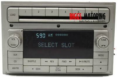 マジック・リスニング CD付き 2006-2008 Lincoln Navigator MKZ Radio Stereo Cd Player 7H6T-18C815